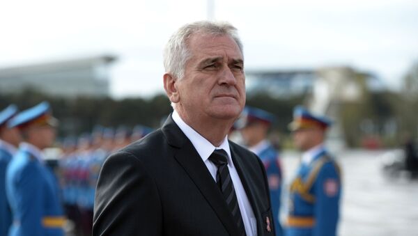 Президент Сербии Томислав Николич. Архивное фото - Sputnik Южная Осетия