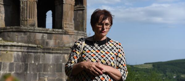 Начальник отдела охраны памятников Нелли Табуева Начальник отдела охраны памятников Нелли Табуева - Sputnik Южная Осетия