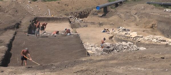 Древнегреческая крепость в Крыму – археологи нашли фрагменты античной постройки - Sputnik Южная Осетия