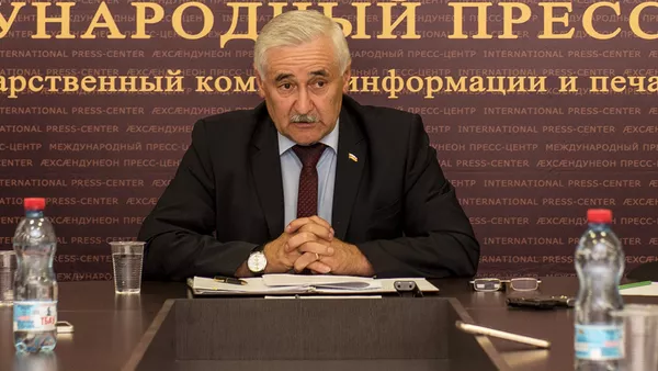 Глава МЧС РЮО Сергей Санакоев - Sputnik Южная Осетия