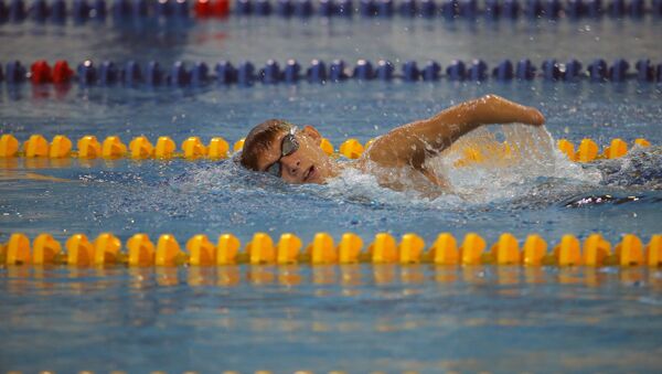 Тренировка паралимпийской сборной по плаванию - Sputnik Южная Осетия