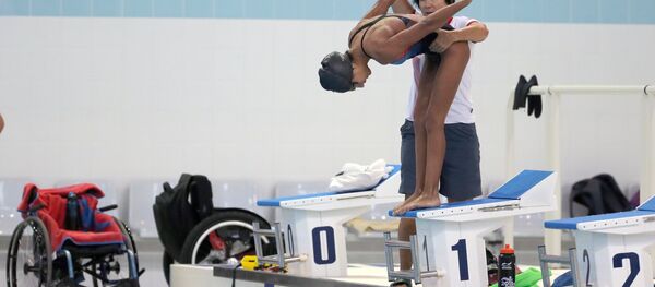 Тренировка паралимпийской сборной по плаванию Тренировка паралимпийской сборной по плаванию - Sputnik Южная Осетия
