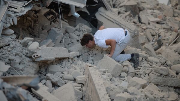 Землетрясение в Италии - Sputnik Южная Осетия