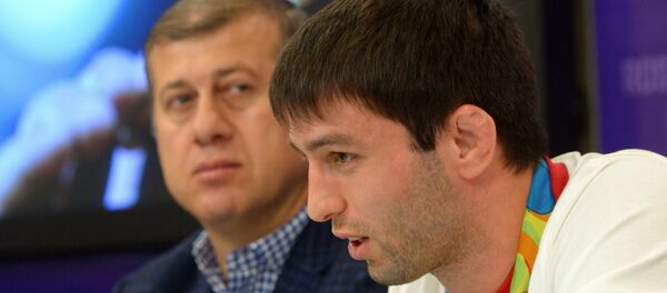 Олимпийский чемпион Рио-2016 по вольной борьбе Сослан Рамонов Олимпийский чемпион Рио-2016 по вольной борьбе Сослан Рамонов - Sputnik Южная Осетия