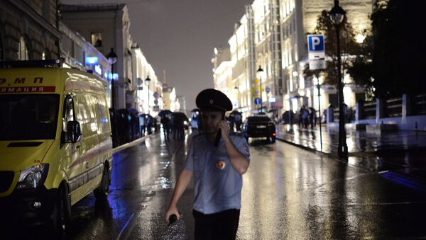 Мужчина угрожает устроить взрыв в отделении банка в центре Москвы - Sputnik Южная Осетия