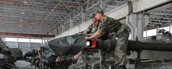 Российская военная база в Цхинвале Российская военная база в Цхинвале - Sputnik Южная Осетия