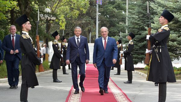 Делегация Северной Осетии на празднования признания независимости РЮО - Sputnik Южная Осетия