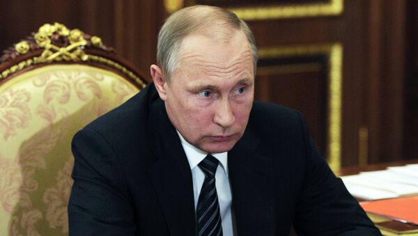 Президент РФ В. Путин - Sputnik Южная Осетия
