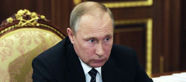 Президент РФ В. Путин Президент РФ В. Путин - Sputnik Южная Осетия