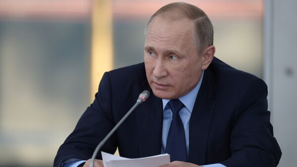 Рабочая поездка президента РФ В. Путина в Волгоград - Sputnik Южная Осетия