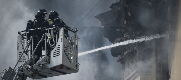 Пожар в Москве Пожар в Москве - Sputnik Южная Осетия