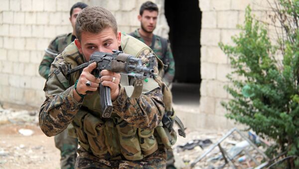Спецполк Сирийской армии в пригороде Дамаска - Sputnik Южная Осетия