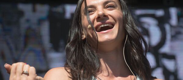 Елена Исинбаева провела открытую тренировку в Москве Елена Исинбаева провела открытую тренировку в Москве - Sputnik Южная Осетия