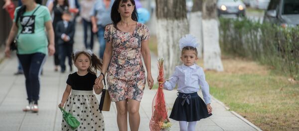 1 сентября в Цхинвале 1 сентября в Цхинвале - Sputnik Хуссар Ирыстон