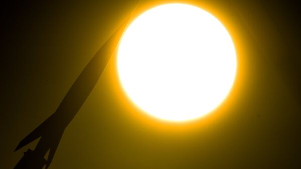 Фрагмент монумента Покорителям космоса в Москве - Sputnik Южная Осетия