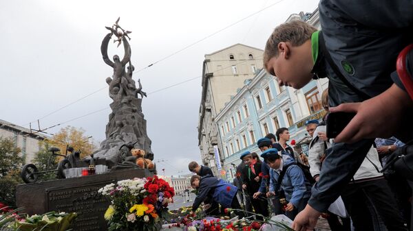 В Москве прошла акция памяти жертв теракта в Беслане - Sputnik Южная Осетия
