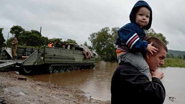 Последствия наводнения в Приморском крае - Sputnik Южная Осетия