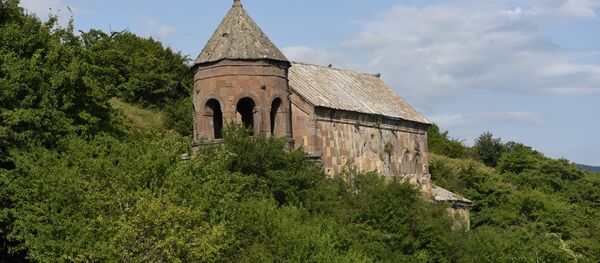 Тирский монастырь в Южной Осетии Тирский монастырь в Южной Осетии - Sputnik Южная Осетия