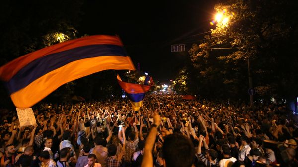 Акция протеста в Ереване - Sputnik Южная Осетия