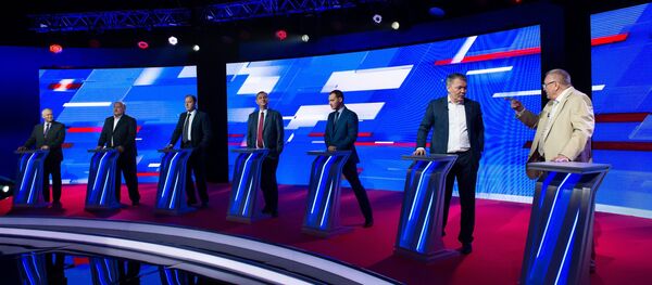 Теледебаты с Владимиром Жириновским Теледебаты с Владимиром Жириновским - Sputnik Южная Осетия