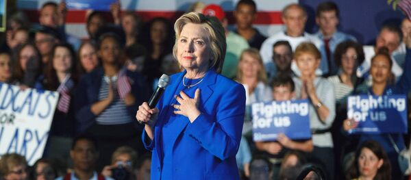 Кандидат в президенты США от Демократической партии Хиллари Клинтон Кандидат в президенты США от Демократической партии Хиллари Клинтон - Sputnik Южная Осетия