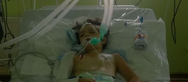 Сабина Битиева в реанимации после аварии Сабина Битиева в реанимации после аварии - Sputnik Южная Осетия