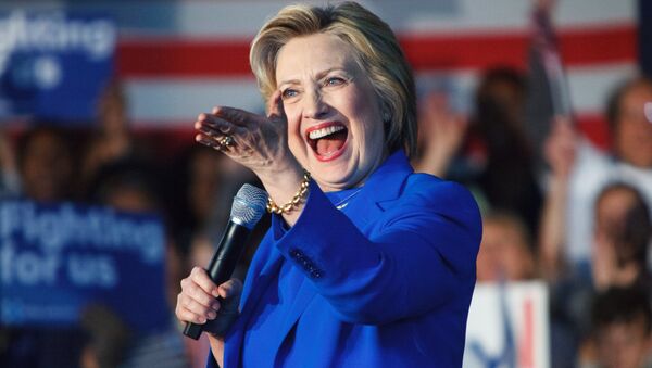 Кандидат в президенты США от Демократической партии Хиллари Клинтон - Sputnik Южная Осетия