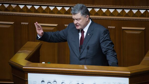 Президент Украины Петр Порошенко - Sputnik Южная Осетия