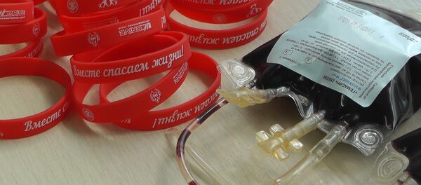 Молодежь Южной Осетии сдавала кровь в рамках международной акции доноров Молодежь Южной Осетии сдавала кровь в рамках международной акции доноров - Sputnik Южная Осетия