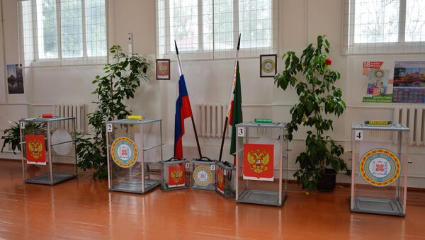 Подготовка к единому дню голосования в Грозном - Sputnik Южная Осетия