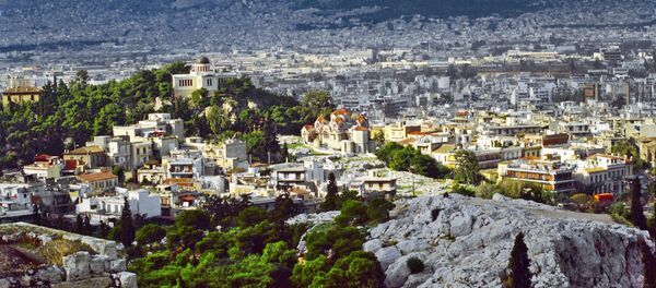 Вид на город Афины Вид на город Афины - Sputnik Южная Осетия