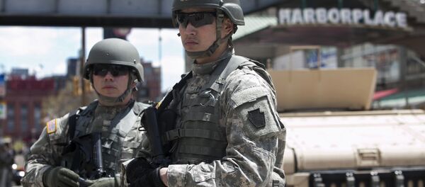 Солдаты Национальной гвардии США Солдаты Национальной гвардии США - Sputnik Южная Осетия