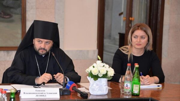 Пресс-конференция епископа Аланского и Владикавказского Леонида - Sputnik Южная Осетия