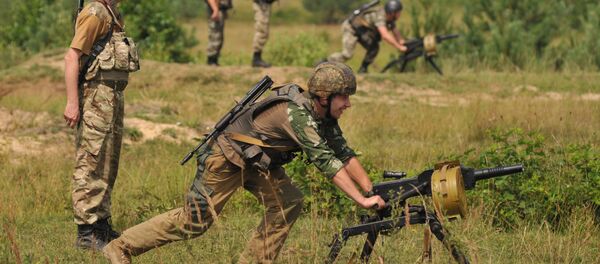 Учения пограничных войск Украины Учения пограничных войск Украины - Sputnik Южная Осетия