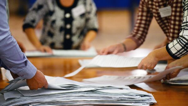 Подсчет голосов в единый день голосования - Sputnik Южная Осетия