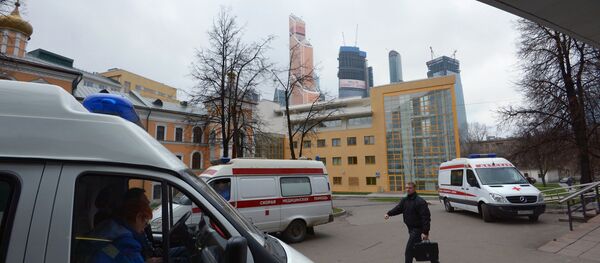 Машины скорой помощи в Москве - Sputnik Южная Осетия