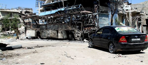 Освобожденный район Рамусе на юге Алеппо Освобожденный район Рамусе на юге Алеппо - Sputnik Южная Осетия