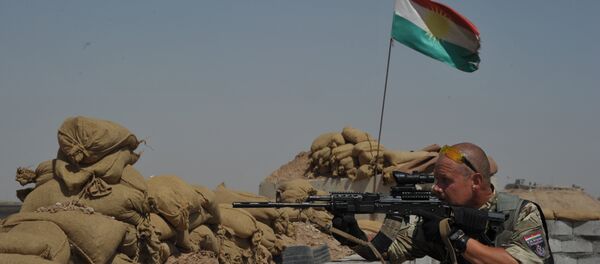 Шведский волонтер, воюющий в Ираке против запрещенной в РФ организации ИГ Шведский волонтер, воюющий в Ираке против запрещенной в РФ организации ИГ - Sputnik Южная Осетия