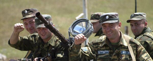 Фидауынгӕнӕг тыхтӕ Цхинвалы - Sputnik Хуссар Ирыстон