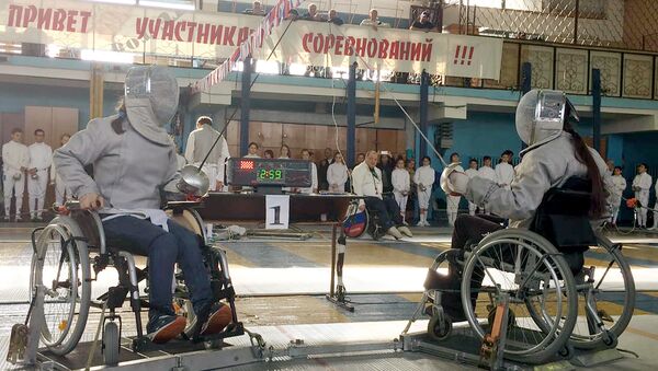 Фехтовальщики паралимпийцы - Sputnik Южная Осетия