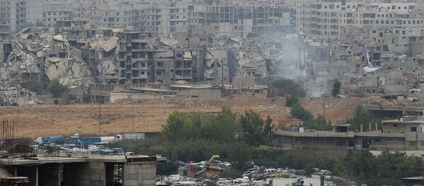 Пригорода Дамаска Джобар, который контролируют боевики Джебхат ан-Нусры - Sputnik Южная Осетия