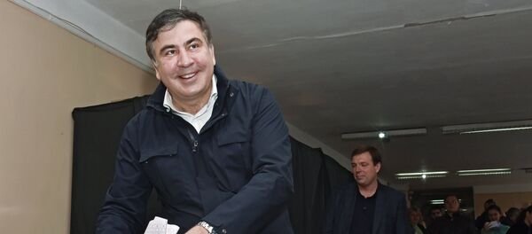 Губернатор Одесской области Михаил Саакашвили Губернатор Одесской области Михаил Саакашвили - Sputnik Южная Осетия