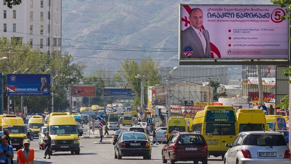 Предвыборная кампания в Грузии - Sputnik Южная Осетия