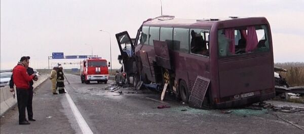 Авария на трассе Владикавказ-Беслан - Sputnik Южная Осетия