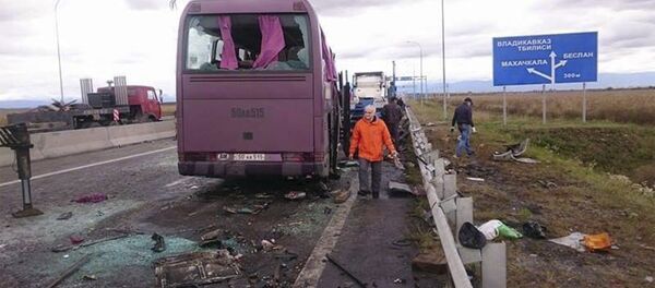 Пострадавшие в ДТП на трассе Владикавказ-Беслан Пострадавшие в ДТП на трассе Владикавказ-Беслан - Sputnik Хуссар Ирыстон