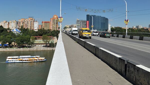 Автомобильный мост через реку Дон в Ростове-на-Дону - Sputnik Южная Осетия