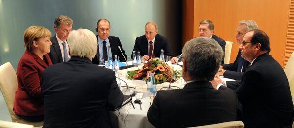 Встреча лидеров стран нормандской четверки в Берлине - Sputnik Южная Осетия