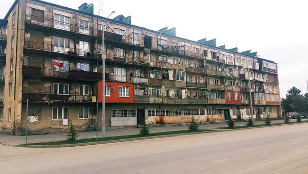 Дом на ул.Героев 118. Архивное фото - Sputnik Южная Осетия