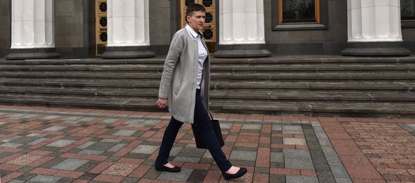 Депутат Верховной рады Надежда Савченко - Sputnik Южная Осетия