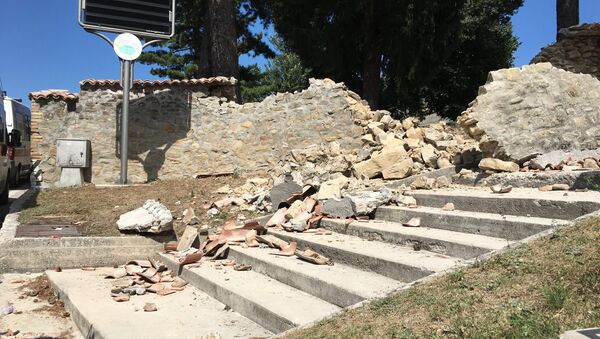 Последствия землетрясения в Италии - Sputnik Южная Осетия